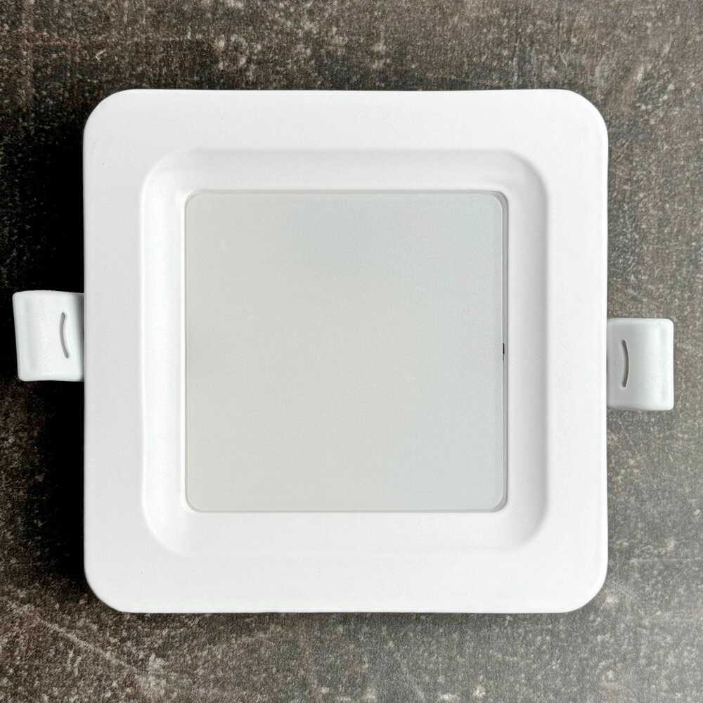 Светильник LED даунлайт Violux ALUMIN 6W 4200K квадрат IP20 ( 121250 )